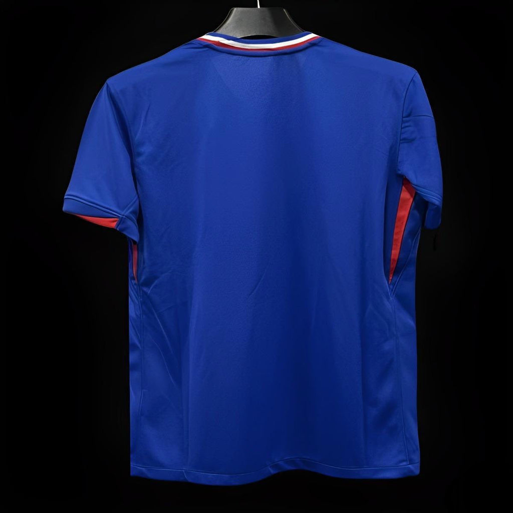 Maillot domicile de l'équipe de France 2023-2024, marque Le 12 -ème Maillot, affiché dans une image.