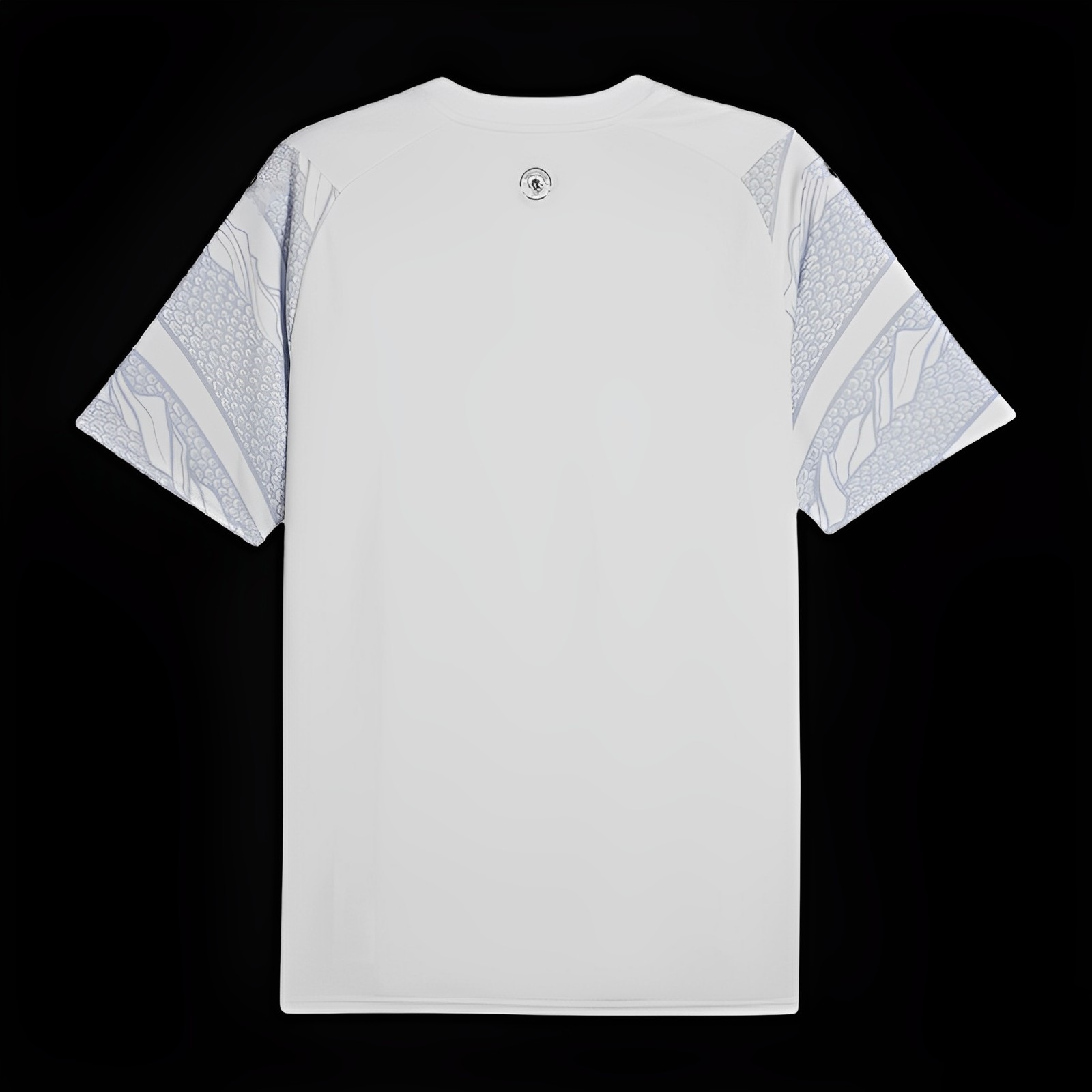 Maillot Manchester City Édition Nouvel An Chinois 2023-2024, Le 12 -ème Maillot, vue de face avec détails du design.