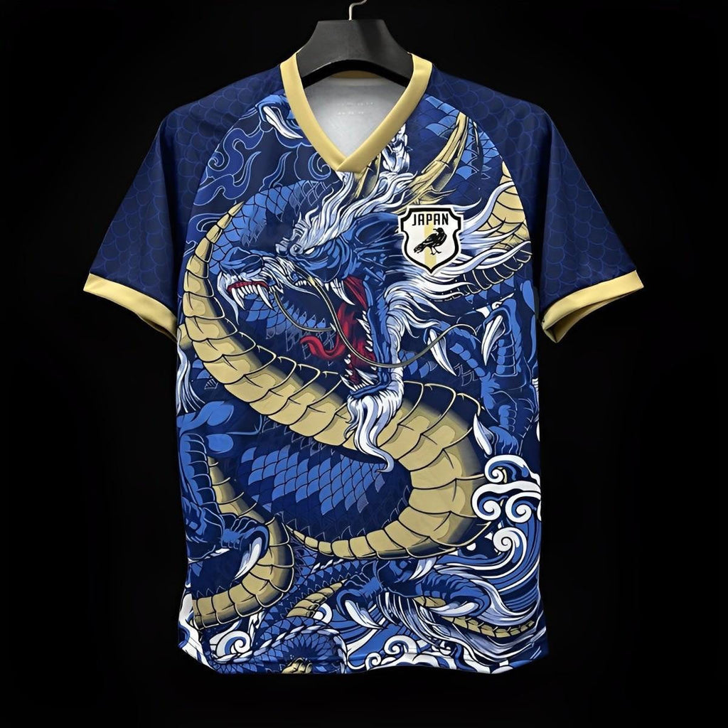 Maillot japonais édition limitée 2023-2024 Le 12 -ème Maillot, vue de face, détaillé et coloré.