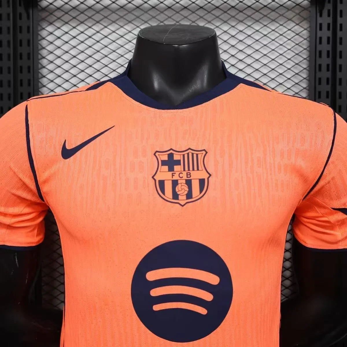 Maillot FC Barcelone 2025-26 Le 12-ème Maillot, jersey blau avec logo du club et détails en blanc, vue de face