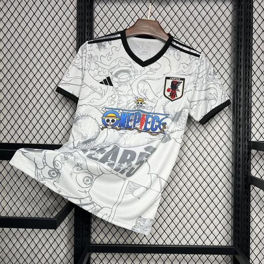 Maillot Japon édition spéciale One Piece 2024/2025 de Le 12 -ème Maillot, vue de face avec logo et design coloré.