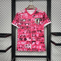 Maillot 2024 Japon Tokyo Pink Special Edition de Le 12 -ème Maillot, vue du devant avec design rose et détails du maillot.
