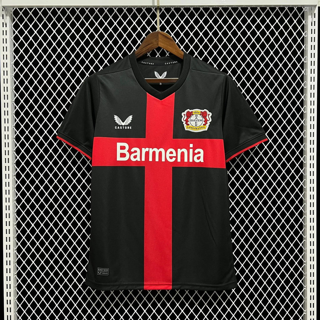 Maillot domicile Bayern Leverkusen 2024/25 Le 12 -ème Maillot, maillot de football avec logo et design officiel.