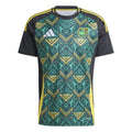 Maillot extérieur de la Jamaïque 2024/25, marque Le 12 -ème Maillot, vue en gros plan sur le design et les détails du vêtement.