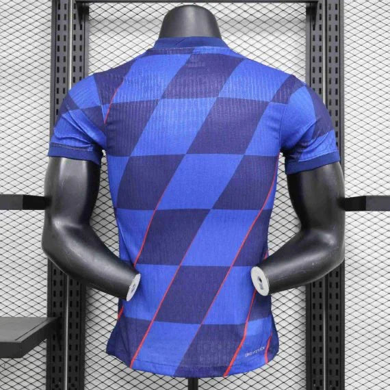 Maillot extérieur Croatie 2024/25 Le 12 -ème Maillot, maillot de football avec logo et couleurs officielles.