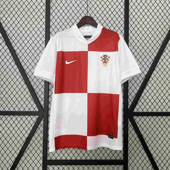 Maillot domicile de la Croatie 2024/25 Le 12 -ème Maillot, maillot de football avec les couleurs nationales croates.