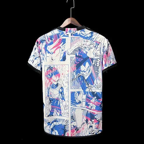 Maillot Japon 2022 édition Dragon Ball Z Le 12 -ème Maillot, vue de face avec logo et design inspiré de la série animée.