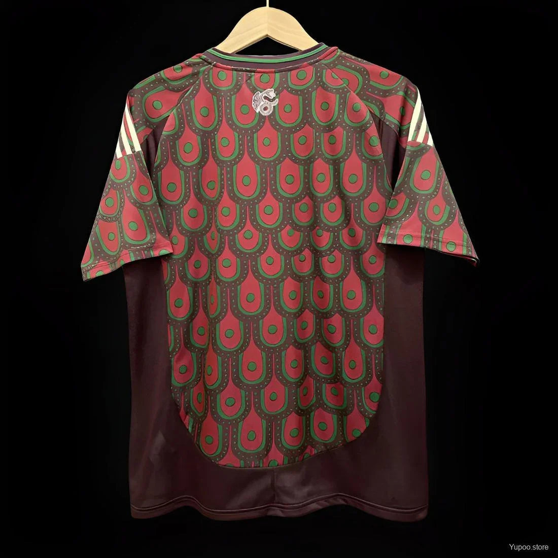 Maillot de football Mexique 2023/24 Le 12 -ème Maillot, maillot officiel avec logo et détails colorés.