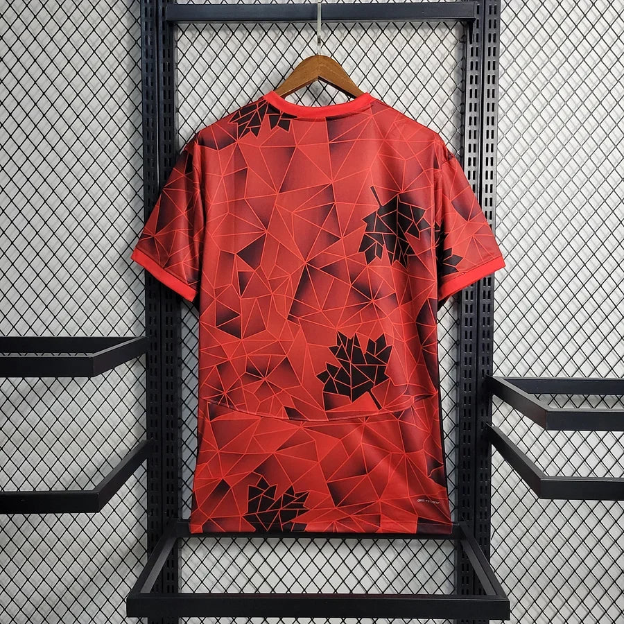 Maillot Canada 2023/24 Le 12 -ème Maillot, maillot de sport avec logo du Canada, vue de face, détails colorés et design sportif