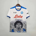 Maillot Naples Édition Maradona 2021 de Le 12, vue de face avec logo et détails du maillot de football.