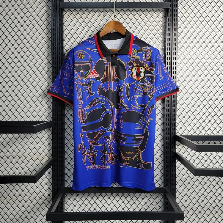 Maillot Japon Concept de la marque Le 12 -ème Maillot, vue de face avec design élégant et détails colorés.