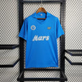 Maillot rétro Naples 1988/89 Le 12 -ème Maillot, maillot de football vintage avec logo et design d'époque.