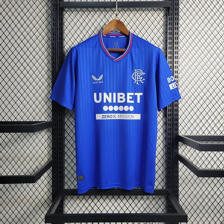 Maillot domicile Angers SCO 2023/24 Le 12 -ème Maillot, vue de face avec logo et design du maillot.