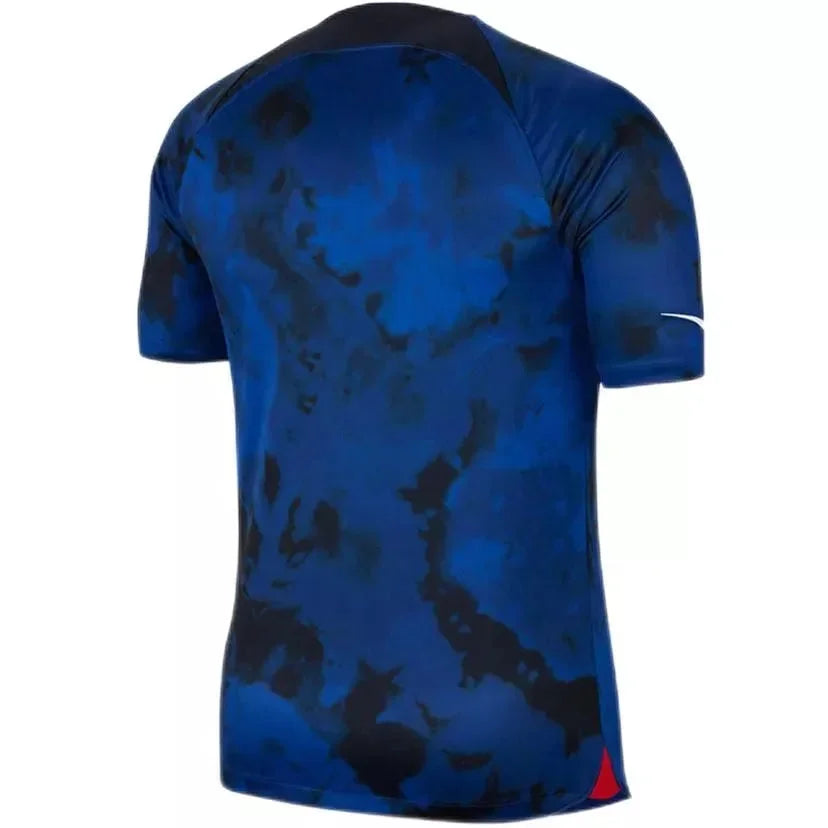 Maillot des États-Unis 2022/23 par Le 12, vue frontale avec logo et design officiel.