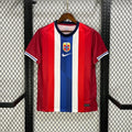Maillot Norvège 2024/25 Le 12 -ème Maillot, vue de face avec logo et design traditionnel en bleu et blanc