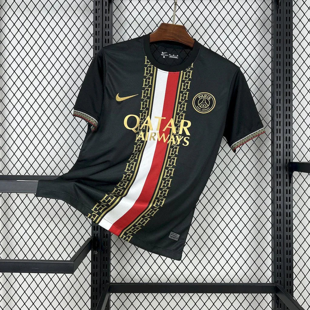 Maillot PSG 2025/26 Le 12 -ème Maillot, maillot de football avec logo du PSG et design moderne, vue de face.