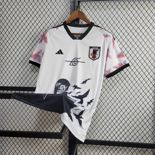Maillot Japon Concept 2024 Édition Itachi de Le 12 -ème Maillot, maillot de football avec design inspiré d'Itachi Naruto.