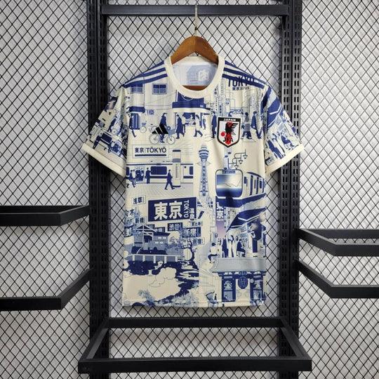 Maillot Japon 2024 Concept Edition Tokyo de Le 12 -ème Maillot, vue de face avec design moderne et couleurs vives.