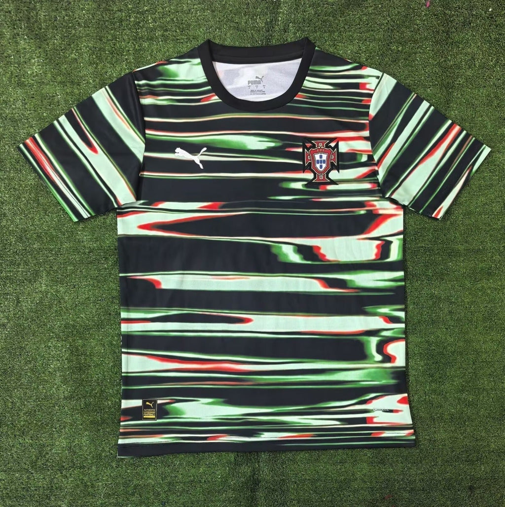 Maillot Portugal 25/26 Le 12 -ème Maillot, maillot de football avec couleurs Portugal, vue front du maillot.