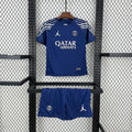 Ensemble enfant PSG bleu Le 12 -ème Maillot, maillot et short pour garçon de 24/25 ans, vêtement de sport coloré.