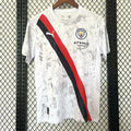 Maillot extérieur Manchester City blanc 25/26, marque Le 12 -ème Maillot, détails du design sportif et logo de l'équipe.
