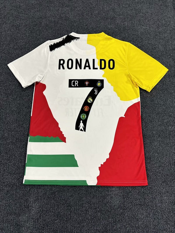 Maillot 25/26 Le 12 -ème Maillot, spécial Ronaldo, vue de face avec logo et numéros visibles.