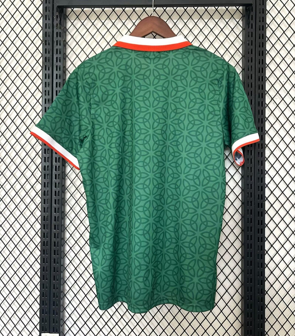 Maillot 25/26 Saint-Patrick Le 12 -ème Maillot, maillot de sport vert avec motifs, vue front de l'image.