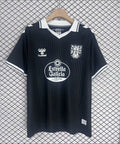 Maillot de football Celta Vigo noir pour 25/26 ans, marque Le 12 -ème Maillot, vue de face avec logo et détails du maillot