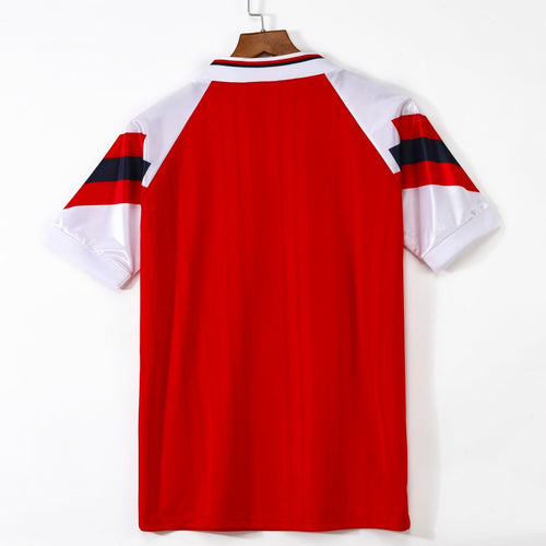 Maillot domicile rétro Arsenal 1992-1993 Le 12 -ème Maillot, maillot de football vintage avec logo et design traditionnel.