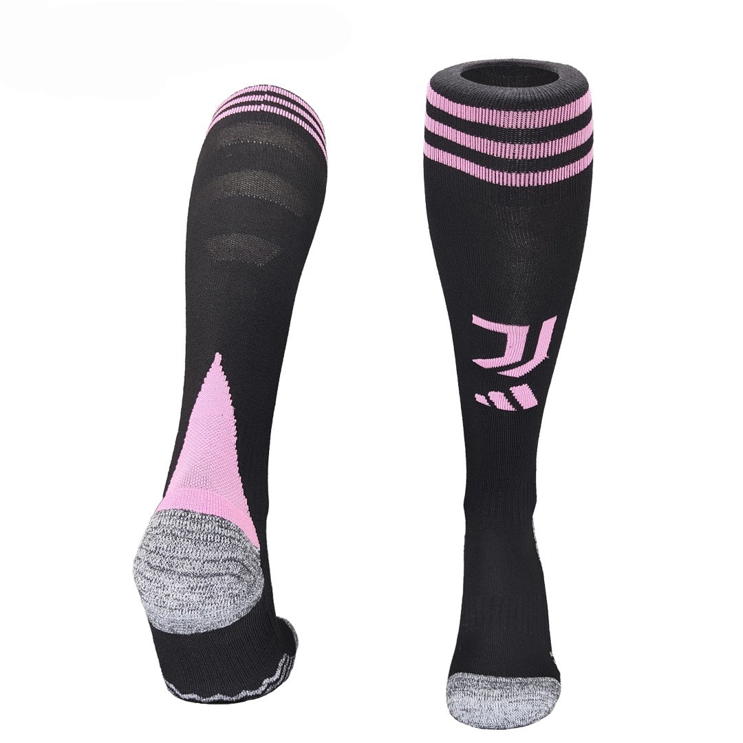 Chaussettes domicile Juventus Le 12 -ème Maillot, bleu avec logo et détails blancs, pour supporter et style sportif.
