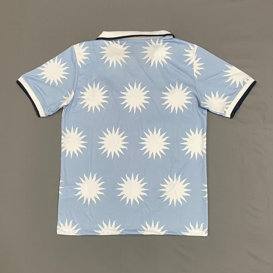 Maillot 25/26 Uruguay Le 12, maillot de football avec logo et couleurs traditionnelles, vue de face.