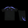 Ensemble Barcelone de Le 12 -ème Maillot, maillot de football bleu avec le logo du FC Barcelone, vue de face.