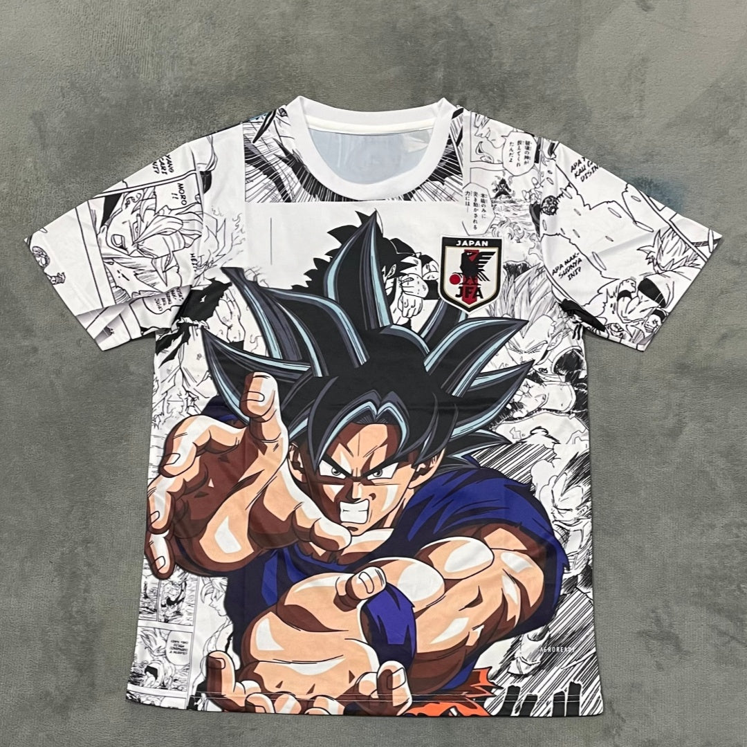 Maillot 25/26 Japan anime Spécial K de la marque Le 12 -ème Maillot, vue de face avec détails colorés et motifs japonais.