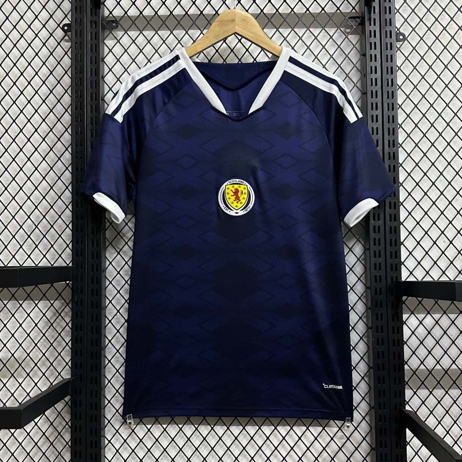 Maillot de football Écosse domicile Le 12 -ème Maillot, maillot 25/26 avec logo et design de l'équipe nationale écossaise