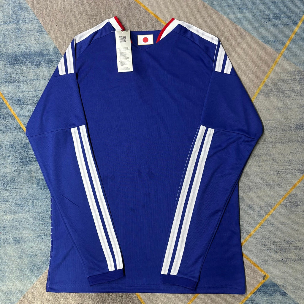 Maillot 25/26 domicile Japon manches longues, maillot de football Le 12-ème Maillot, maillot de sport japonais pour fans.