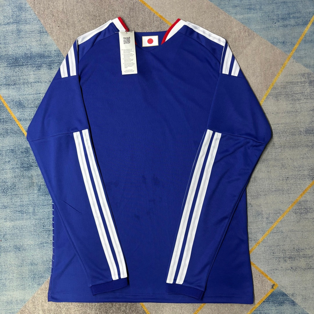 Maillot 25/26 domicile Japon manches longues, maillot de football Le 12-ème Maillot, maillot de sport japonais pour fans.
