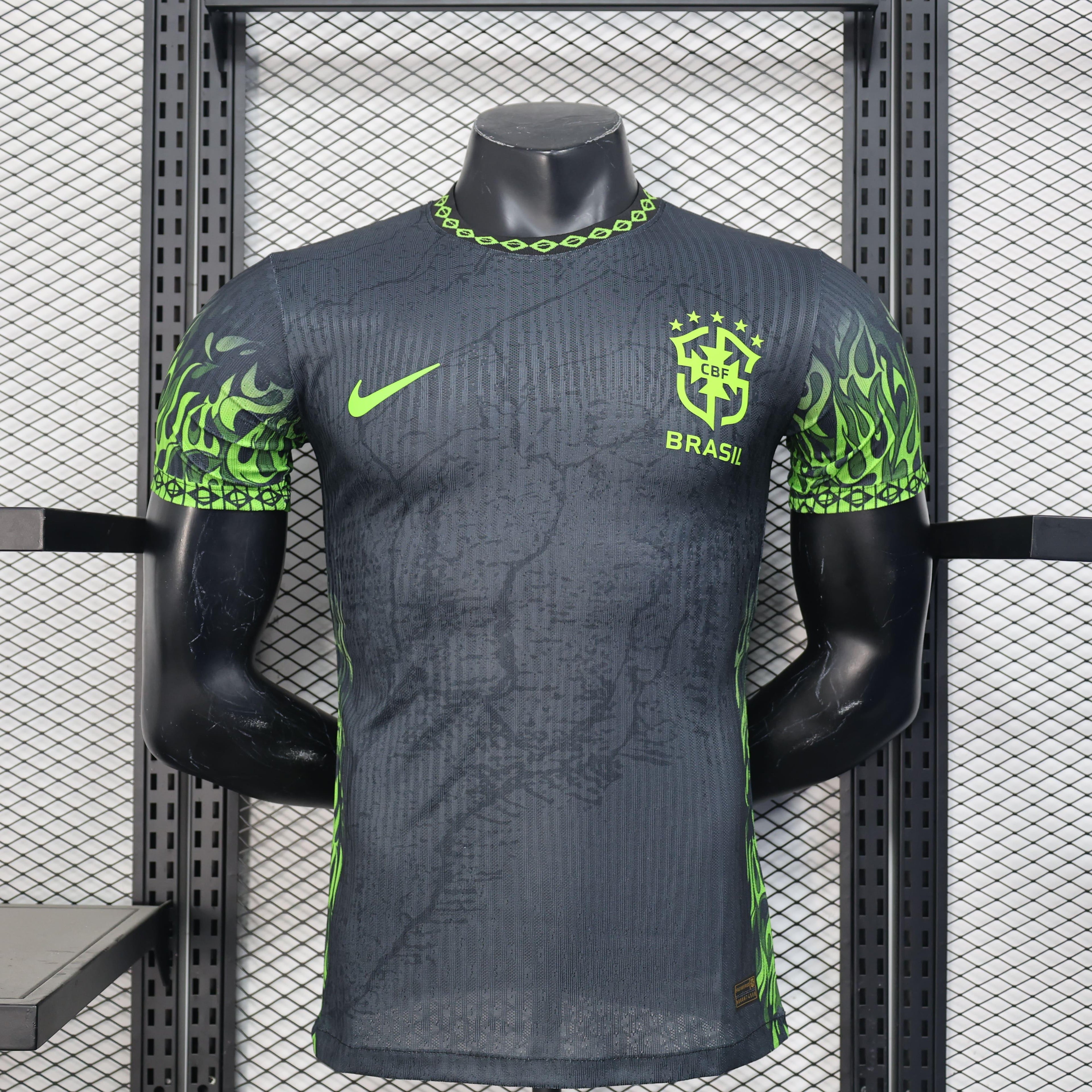 Maillot Brésil 2025-2026 édition spéciale, Le 12 -ème Maillot, devant avec logo et design distinctif, images numérique.