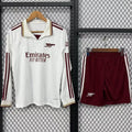 Ensemble manches longues Arsenal troisième maillot adulte Le 12 -ème Maillot, bleu avec logo et détails officiels.