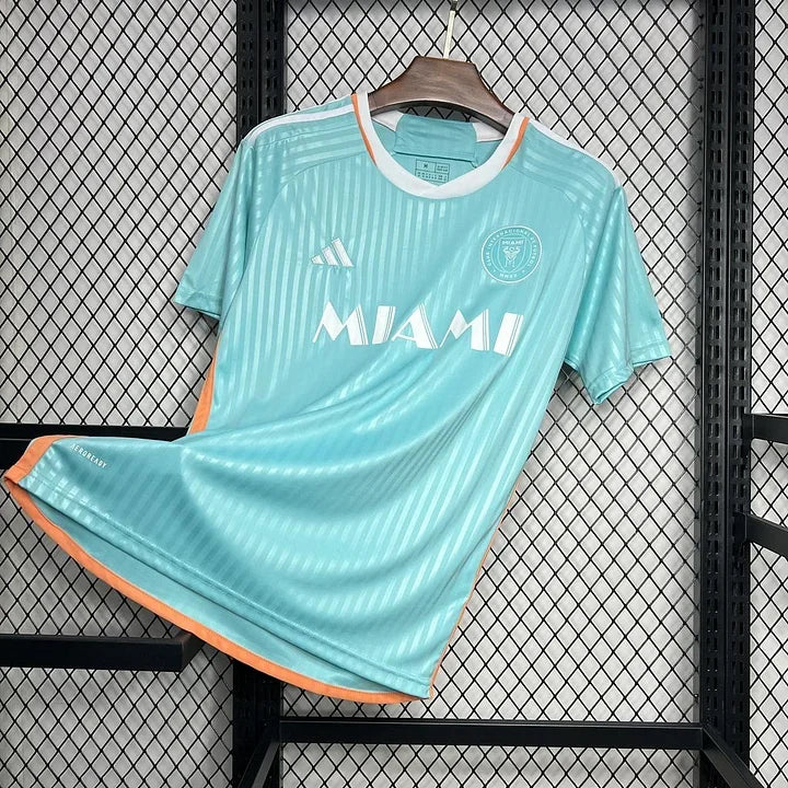 Maillot Inter Miami Third Vert 2024/25 de Le 12 -ème Maillot, vue de face avec logo et détails du maillot de football.