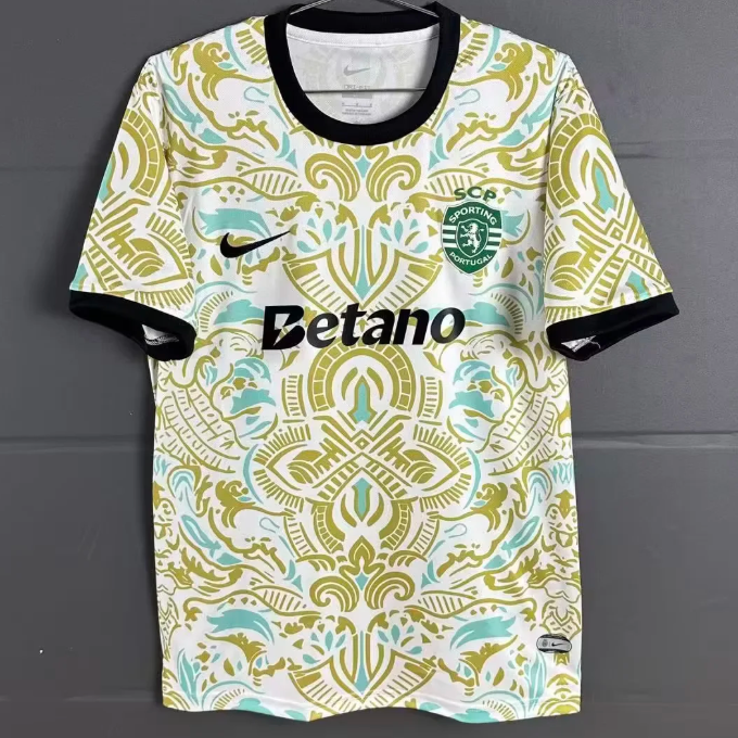 Maillot de football Sporting CP 25/26 Le 12-ème Maillot, maillot spécial avec logo et design officiel.