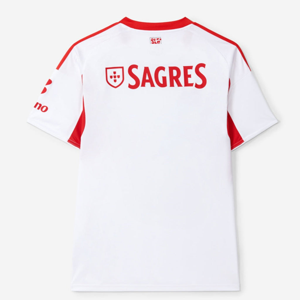 Maillot de football Benfica troisième 25/26, marque Le 12 -ème Maillot, en tissu avec logos et design du club.