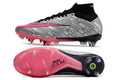 Crampons Nike Mercurial Superfly IX Elite, chaussures de football avec semelles à crampons pour terrains en gazon.