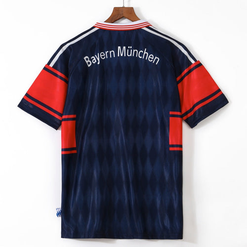 Maillot domicile rétro Bayern Munich 1997-1999 Le 12-ème Maillot, maillot de football en coton avec logo du club visible