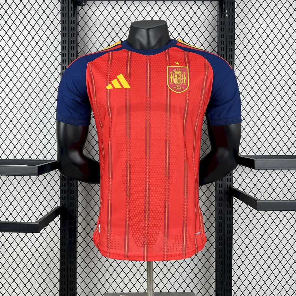 Maillot Espagne Coupe du Monde 2026 Le 12 -ème Maillot, maillot de football avec logo et design officiel.