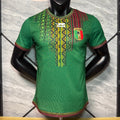 Maillot Mali vert pour joueur 25/26, fabriqué par Le 12 -ème Maillot, vue du devant avec logo et détails du design.