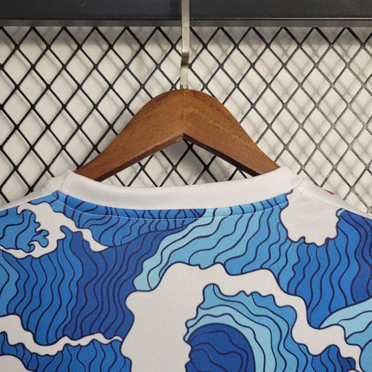 Maillot Japon Édition Spéciale 2022-23 Le 12, maillot de football avec design unique et logo national japonais.