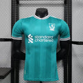 Maillot de football Liverpool Third 25/26 Le 12 -ème Maillot, maillot de joueur avec logo et design officiel.