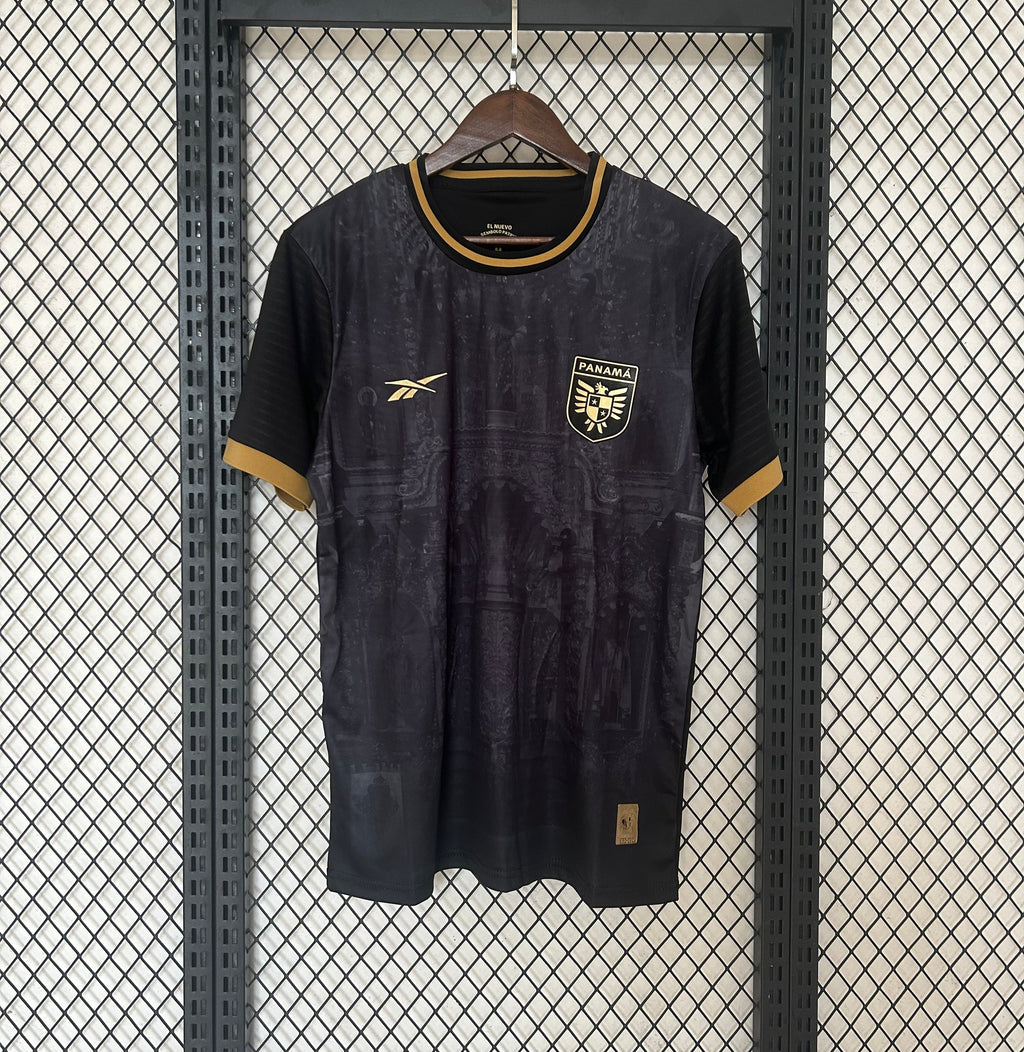 Maillot de football 24/25 Panama Spécial Le 12 -ème Maillot, devant avec logo et détails en bleu et blanc.