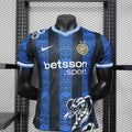 Maillot concept Inter Milan 2025-26 de la marque Le 12-ème Maillot, maillot de football avec logo et design moderne.