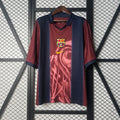 Maillot 25/26 Barcelone Black Special Retro de Le 12 -ème Maillot, maillot de football noir avec design rétro.